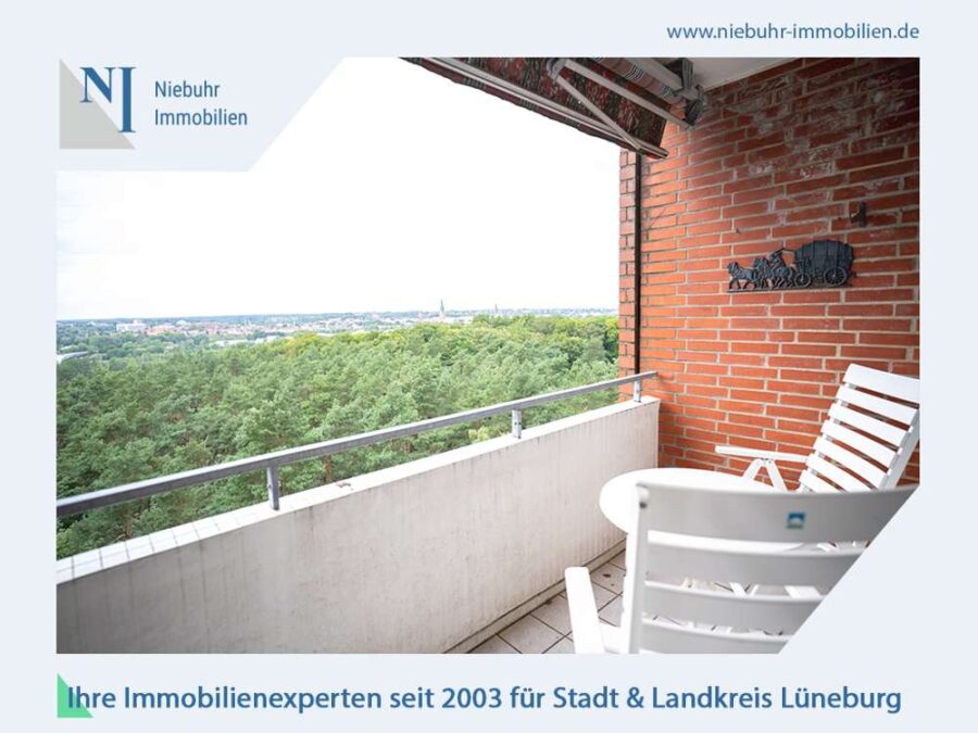 *RESERVIERT* Bezugsfreie Eigentumswohnung mit Blick auf die Hansestadt Lüneburg - NIEBUHR IMMOBILIEN